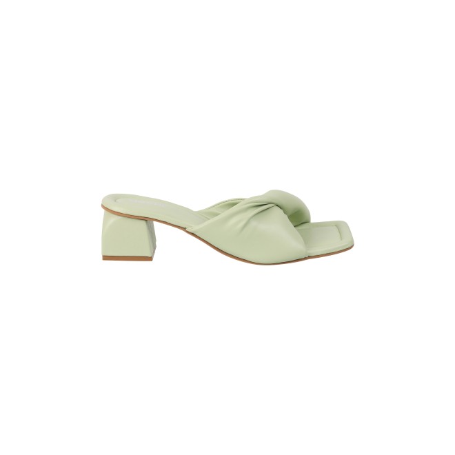 Mochi Women Green Casual Slip Ons (SKU: 41-4177-21-36)