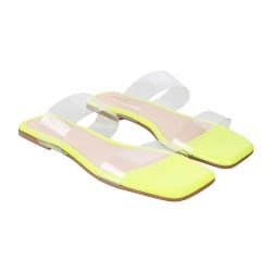 Women Yellow Casual Slip Ons