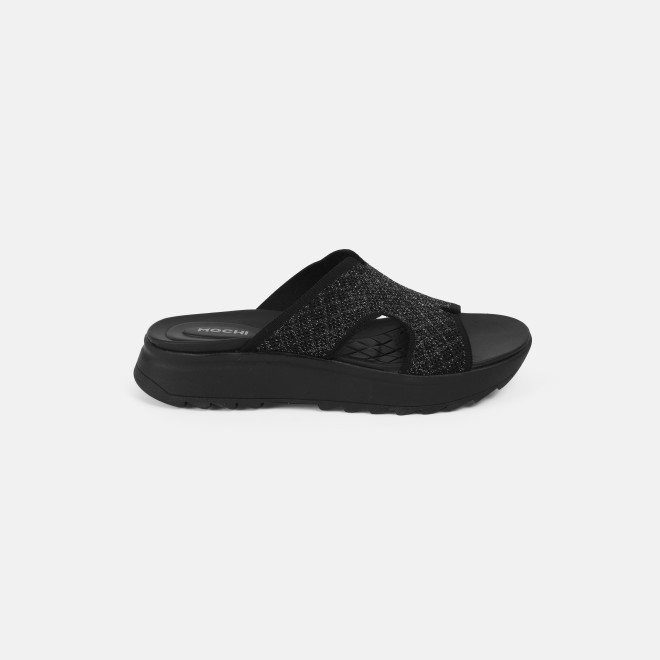 Mochi Women Black Casual Slip Ons (SKU: 41-419-11-36)