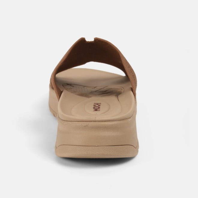 Mochi Women Brown Casual Slip Ons (SKU: 41-419-12-36)