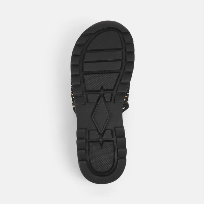 Mochi Women Black Casual Slip Ons (SKU: 41-420-11-36)