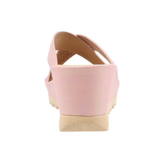 Mochi Women Peach Casual Sandals (SKU: 41-4204-80-36)