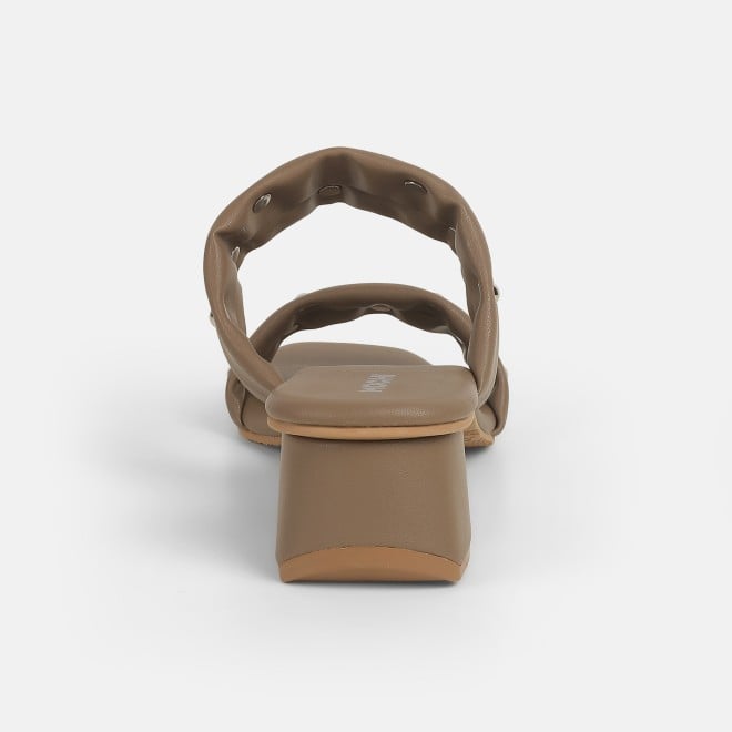 Mochi Women Rose-gold Ethnic Slip Ons (SKU: 41-425-22-37)