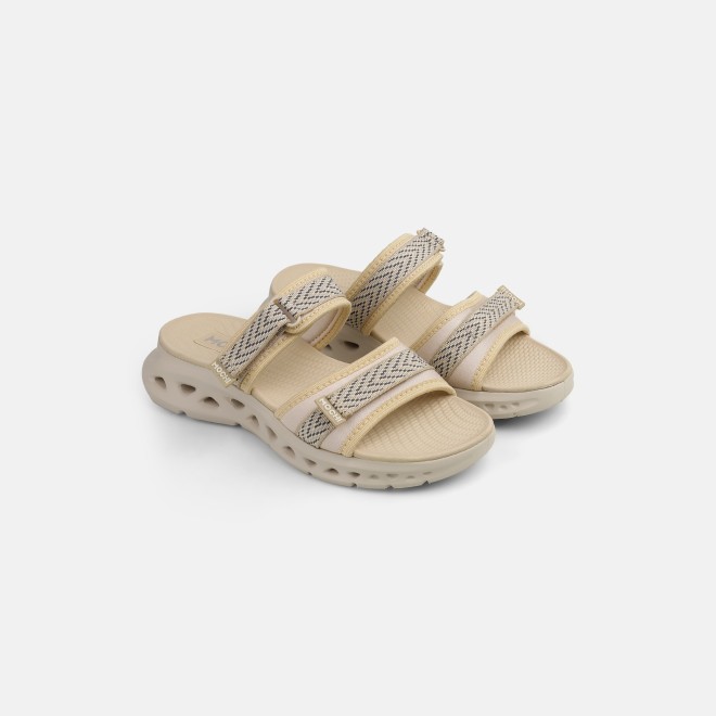 Mochi Women Beige Casual Slip Ons (SKU: 41-431-20-36)