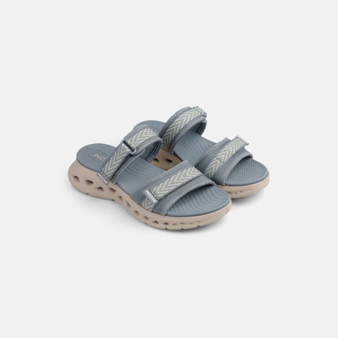 Mochi Women Light-blue Casual Slip Ons (SKU: 41-431-32-36)