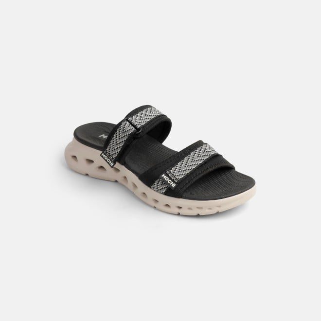 Mochi Women Black Casual Slip Ons (SKU: 41-431-11-36)