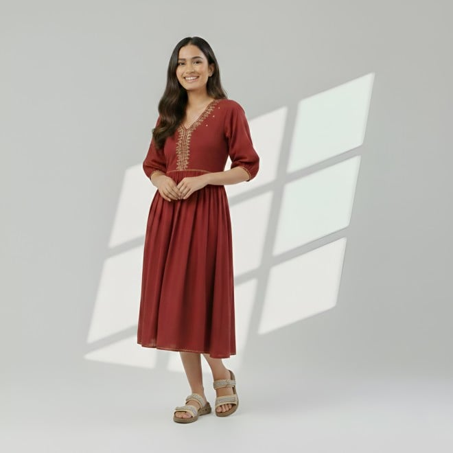 Mochi Women Beige Casual Slip Ons (SKU: 41-431-20-36)