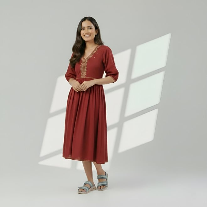 Mochi Women Light-blue Casual Slip Ons (SKU: 41-431-32-36)