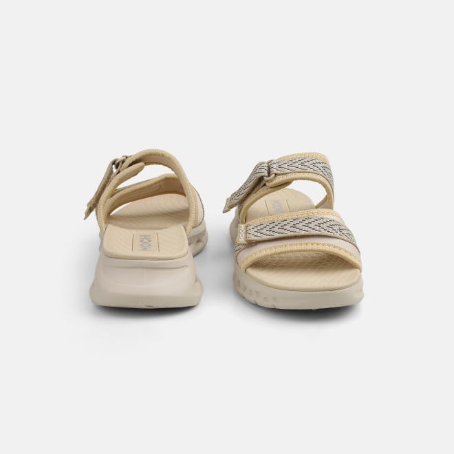 Mochi Women Beige Casual Slip Ons (SKU: 41-431-20-36)