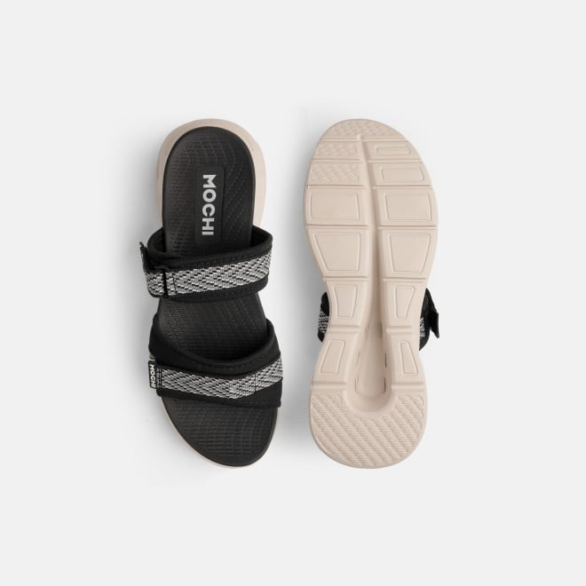 Mochi Women Black Casual Slip Ons (SKU: 41-431-11-36)