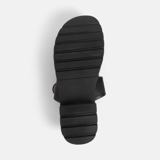 Mochi Women Black Casual Slip Ons (SKU: 41-434-11-36)