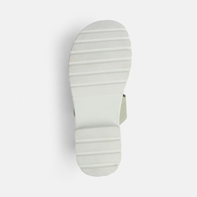 Mochi Women Light-green Casual Slip Ons (SKU: 41-434-60-36)