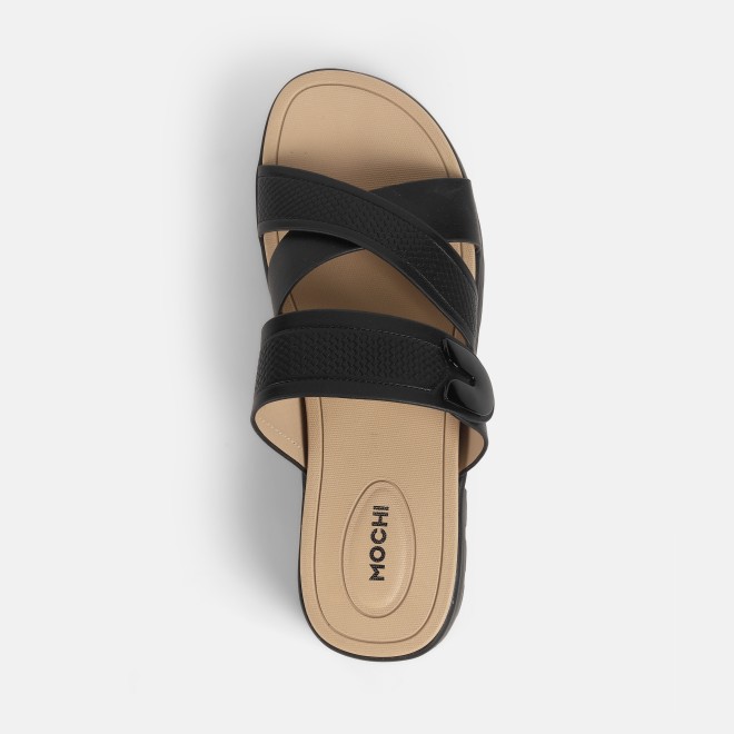 Mochi Women Black Casual Slip Ons (SKU: 41-434-11-36)