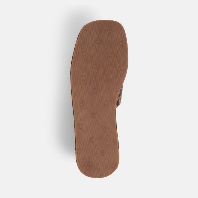 Mochi Women Tan Casual Slip Ons (SKU: 41-446-23-36)