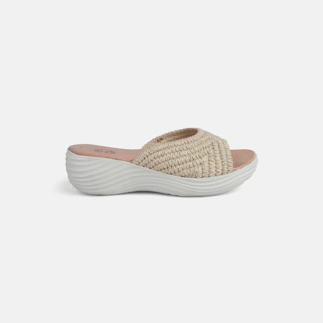 Mochi Women Off-white Casual Slip Ons (SKU: 41-452-66-36)
