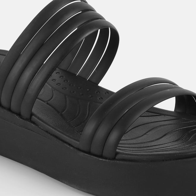 Mochi Women Black Casual Slip Ons (SKU: 41-474-11-36)