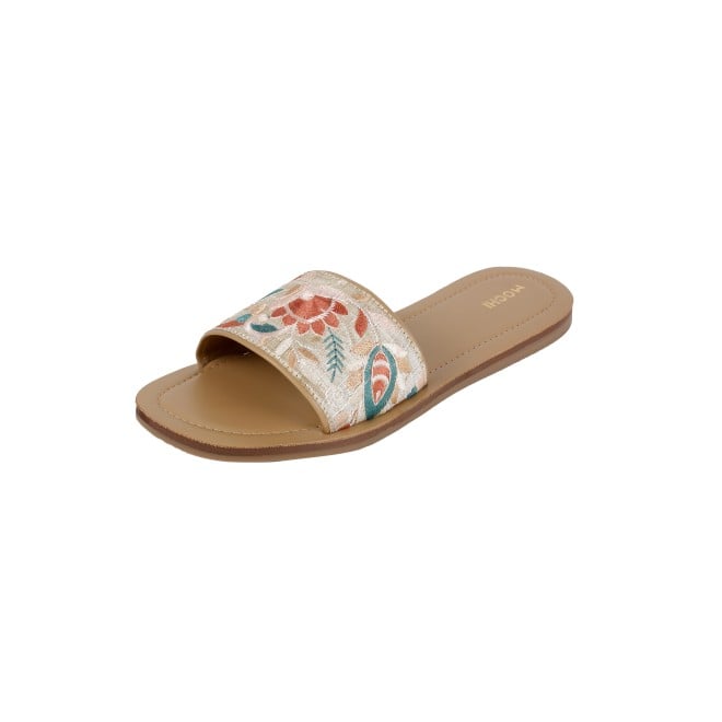 Mochi Women Beige Casual Slip Ons (SKU: 41-478-20-36)
