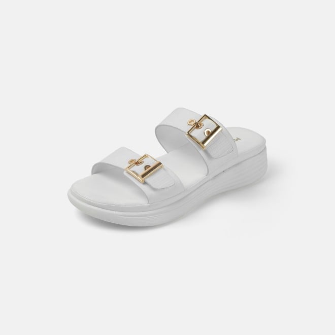 Mochi Women White Casual Slip Ons (SKU: 41-482-16-36)
