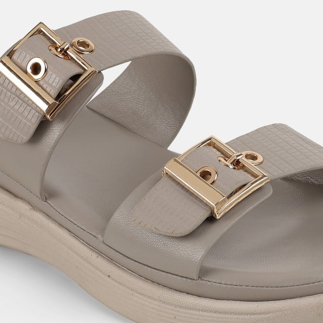 Mochi Women Grey Casual Slip Ons (SKU: 41-482-14-36)