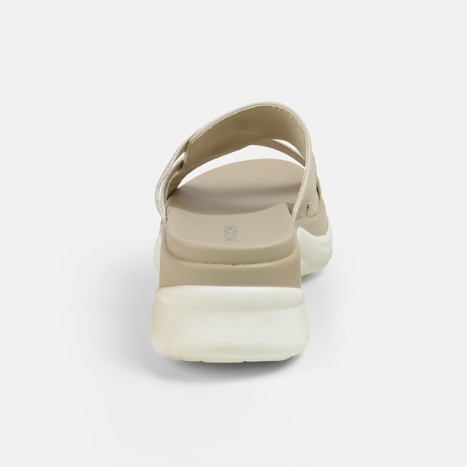 Mochi Women Beige Casual Slip Ons (SKU: 41-483-20-36)