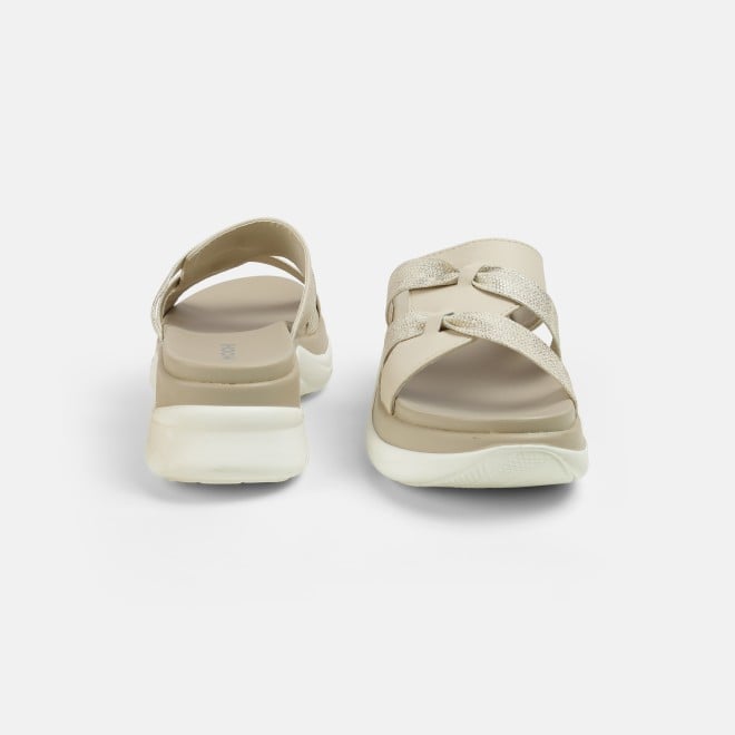 Mochi Women Beige Casual Slip Ons (SKU: 41-483-20-36)