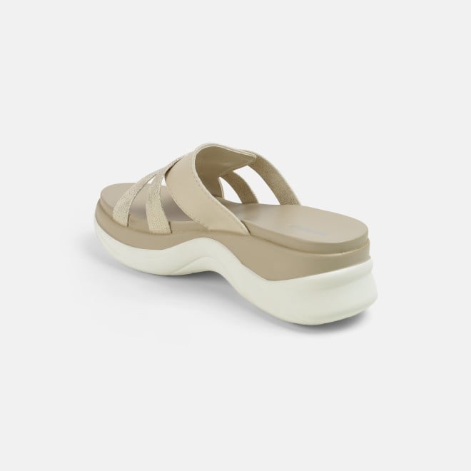 Mochi Women Beige Casual Slip Ons (SKU: 41-483-20-36)