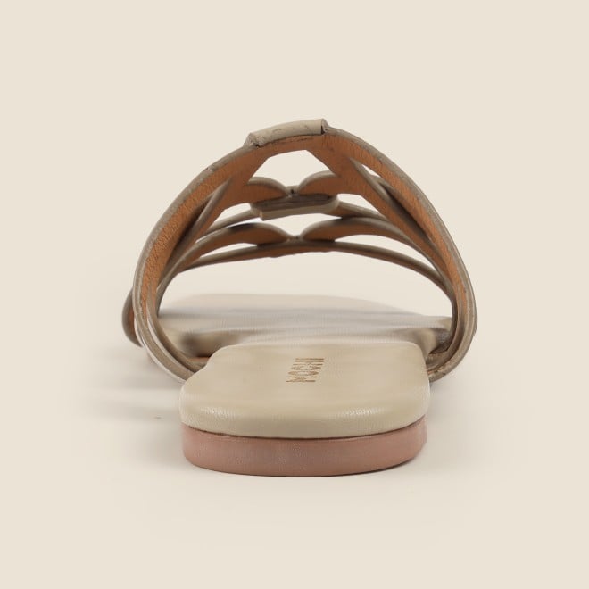 Mochi Women Beige Casual Slip Ons (SKU: 41-489-20-36)