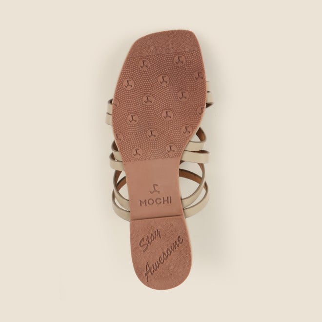 Mochi Women Beige Casual Slip Ons (SKU: 41-489-20-36)