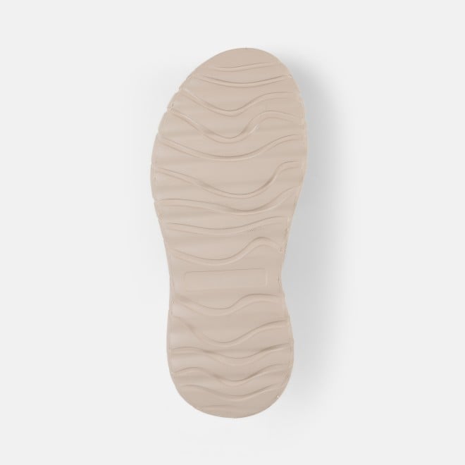 Mochi Women Beige Casual Slip Ons (SKU: 41-490-20-36)