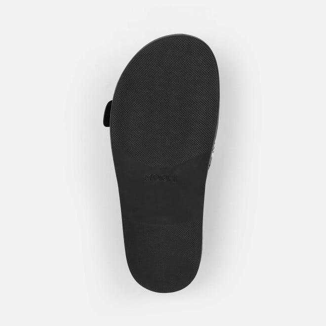 Mochi Women Black Casual Slip Ons (SKU: 41-505-11-36)