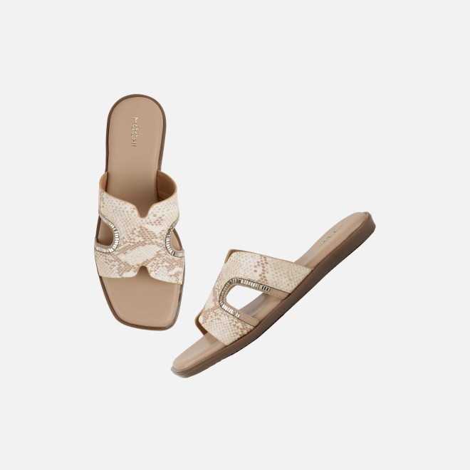 Mochi Women Beige Casual Slip Ons (SKU: 41-517-20-36)