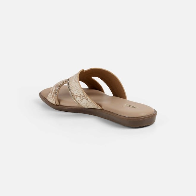 Mochi Women Beige Casual Slip Ons (SKU: 41-517L-20-42)