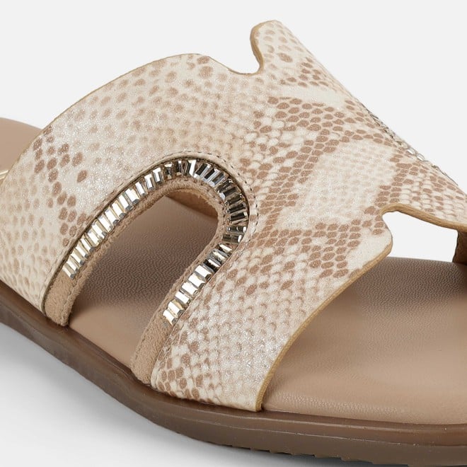 Mochi Women Beige Casual Slip Ons (SKU: 41-517L-20-42)