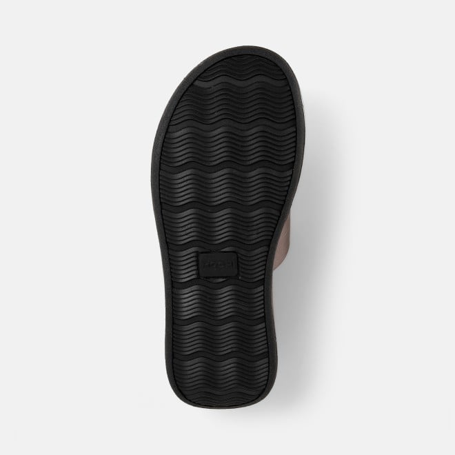 Mochi Women Gun-metal Casual Slip Ons (SKU: 41-521-29-36)