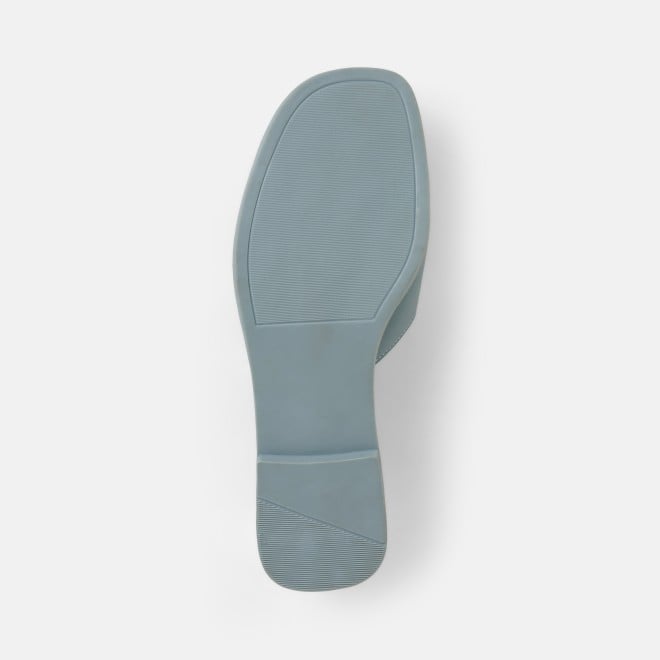 Mochi Women Blue Casual Slip Ons (SKU: 41-522-45-36)