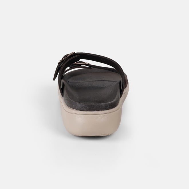 Mochi Women Brown Casual Slippers (SKU: 41-529-12-36)