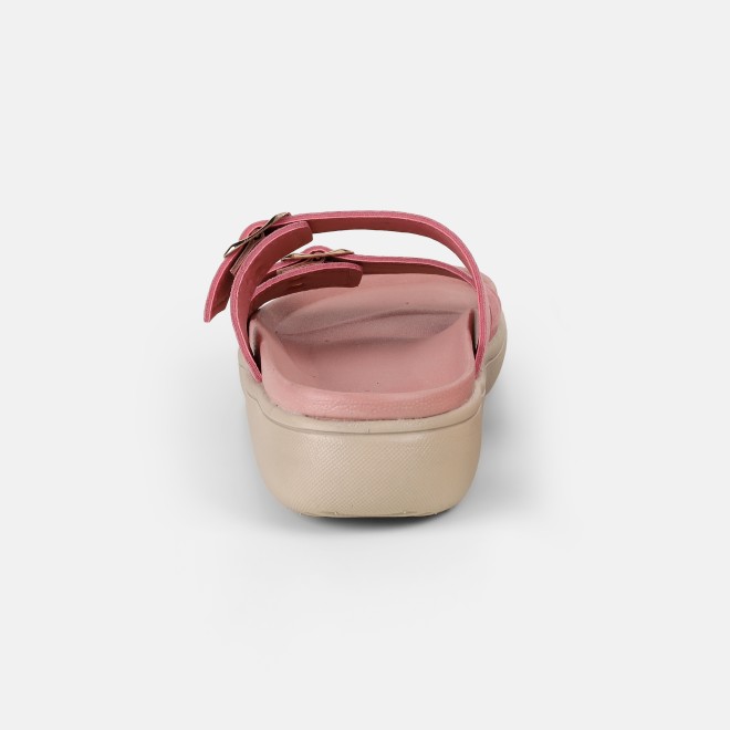 Mochi Women Peach Casual Slides (SKU: 41-529-80-36)