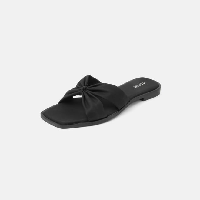 Mochi Women Black Casual Slippers (SKU: 41-589-11-36)
