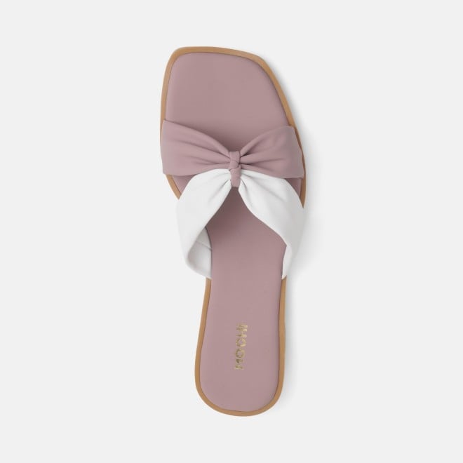 Mochi Women Peach Casual Slippers (SKU: 41-589-80-36)