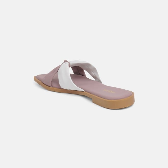Mochi Women Peach Casual Slippers (SKU: 41-589-80-36)