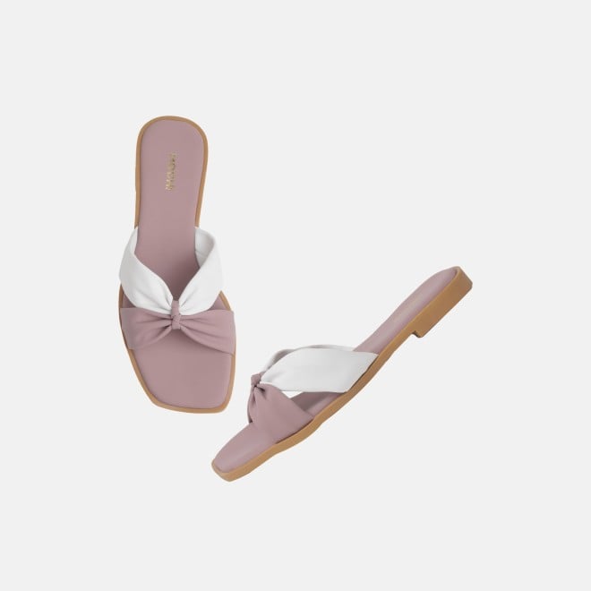 Mochi Women Peach Casual Slippers (SKU: 41-589-80-36)