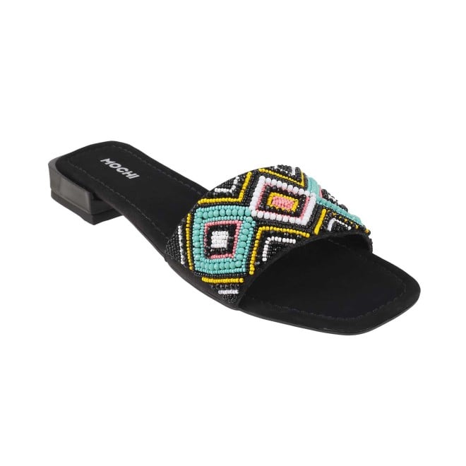 MOCHI Women Black Heels - Buy MOCHI Women Black Heels Online at