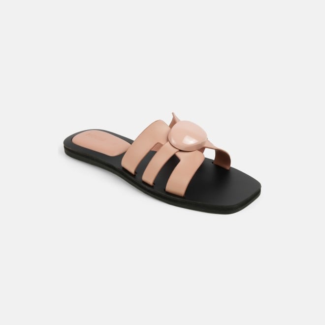 Mochi Women Peach Casual Slippers (SKU: 41-800375-80-36)