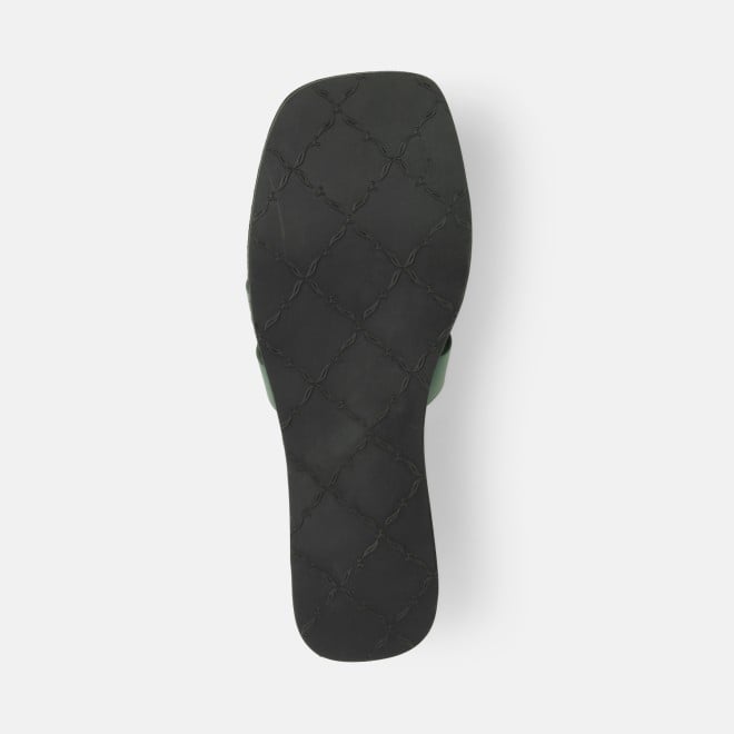 Mochi Women Green Casual Slippers (SKU: 41-800375-21-36)
