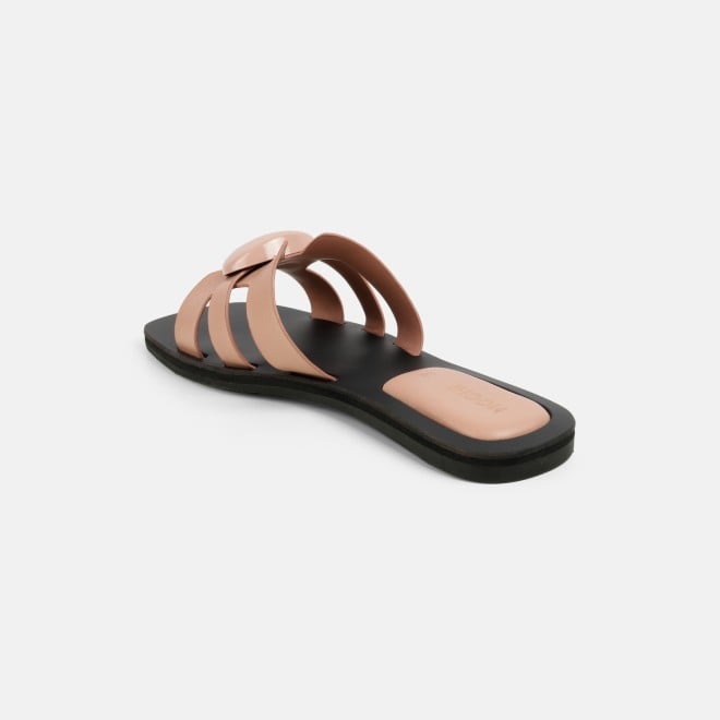 Mochi Women Peach Casual Slippers (SKU: 41-800375-80-36)