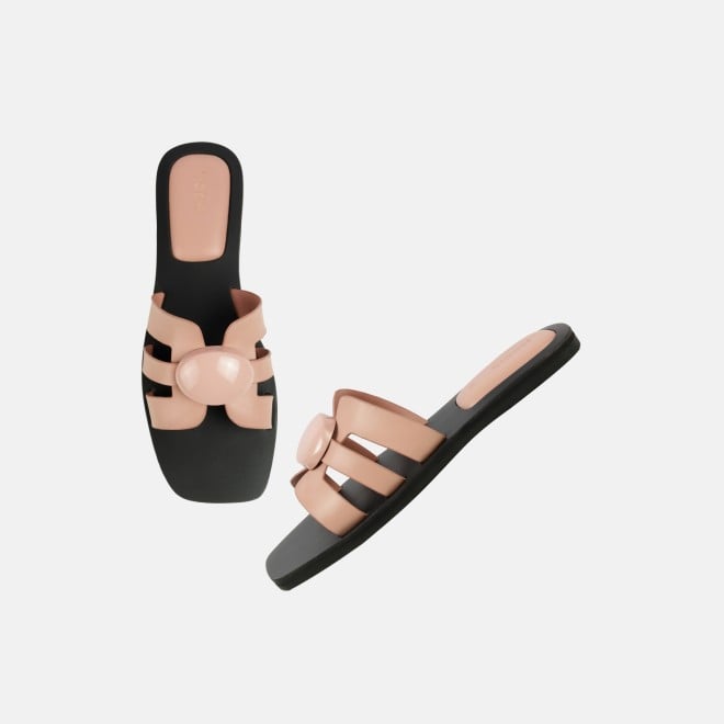 Mochi Women Peach Casual Slippers (SKU: 41-800375-80-36)