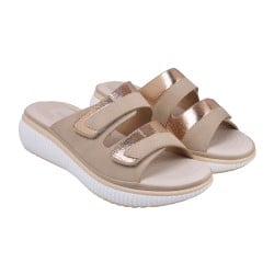 Women Beige Casual Sandals