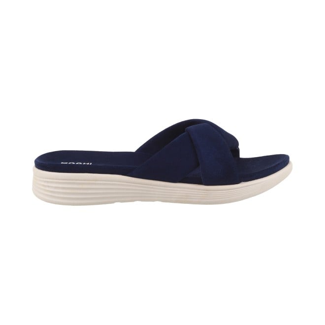 Mochi Women Blue-navy Casual Slippers (SKU: 41-900076-17-37)