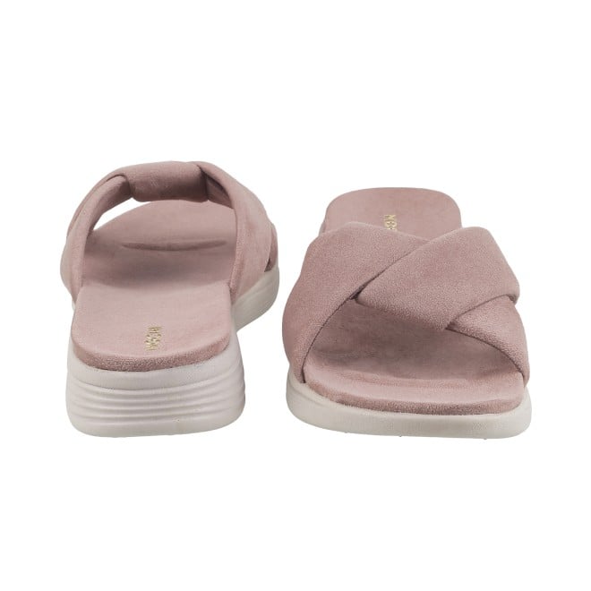 Mochi Women Beige Casual Slippers (SKU: 41-900076-20-38)