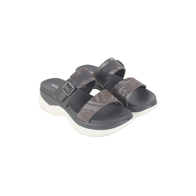 Mochi Women Grey Casual Slip Ons (SKU: 41-900326-14-36)